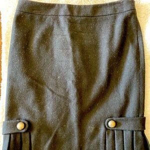 Banana Republic Wool Pencil Skirt